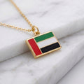 Egyesült Arab Emírségek zászló charm · Arany
