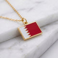 Bahrein zászló charm · Arany