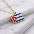 Kuba zászló charm · Arany